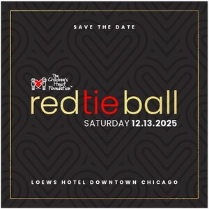 2025 CHF Red Tie Ball - logo